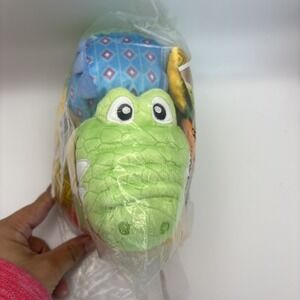 Sumobaby Baby The Cute Crocodile Multi Musical Jingle Rattles Plush Baby Toy